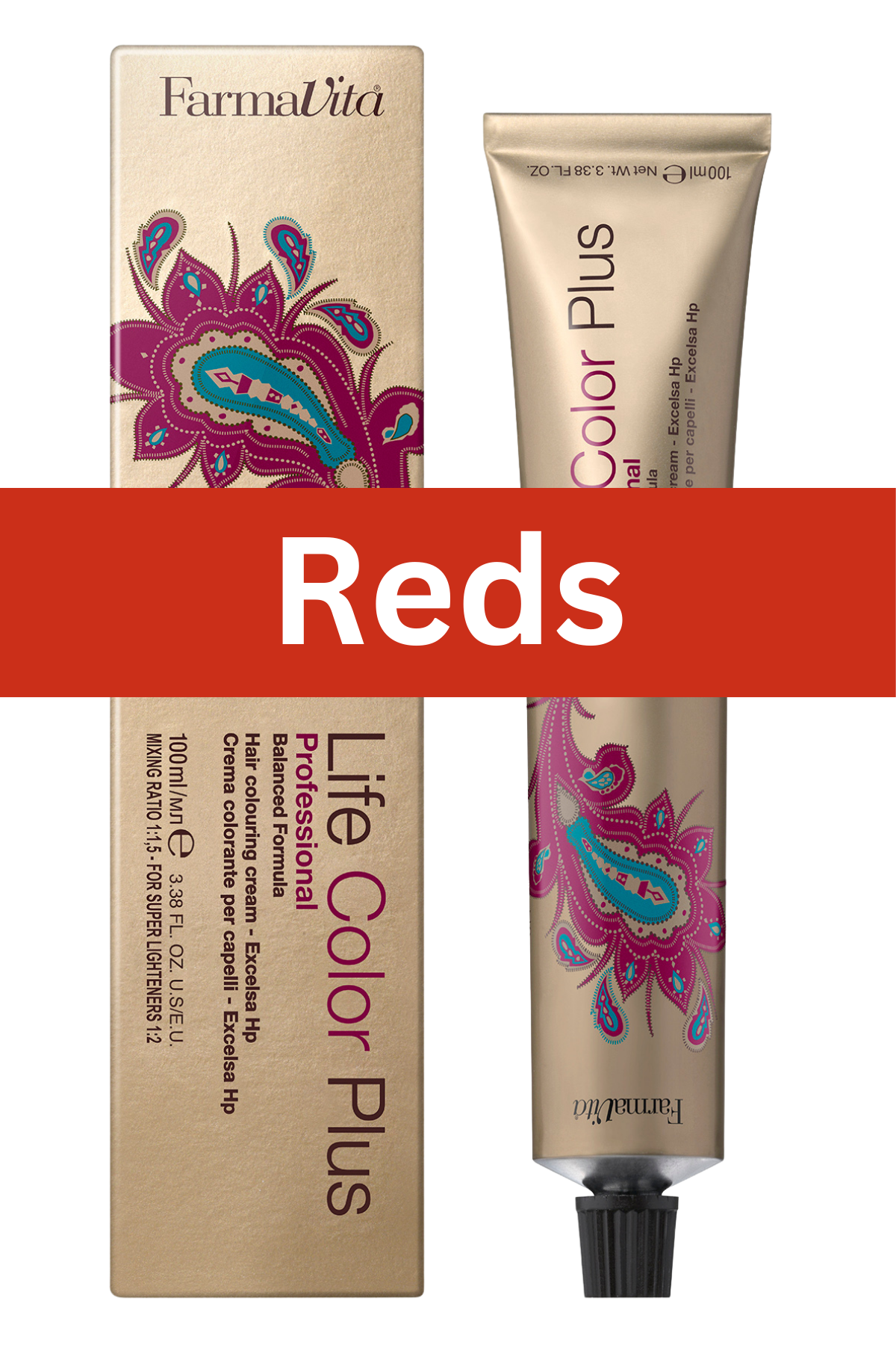 REDS - LIFE COLOR PLUS (100ml) BY FARMAVITA