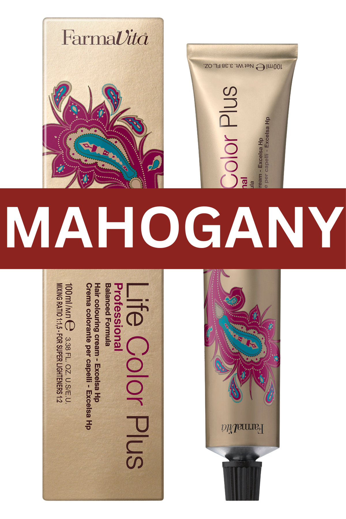 MAHOGANY - LIFE COLOR PLUS (100ml) BY FARMAVITA