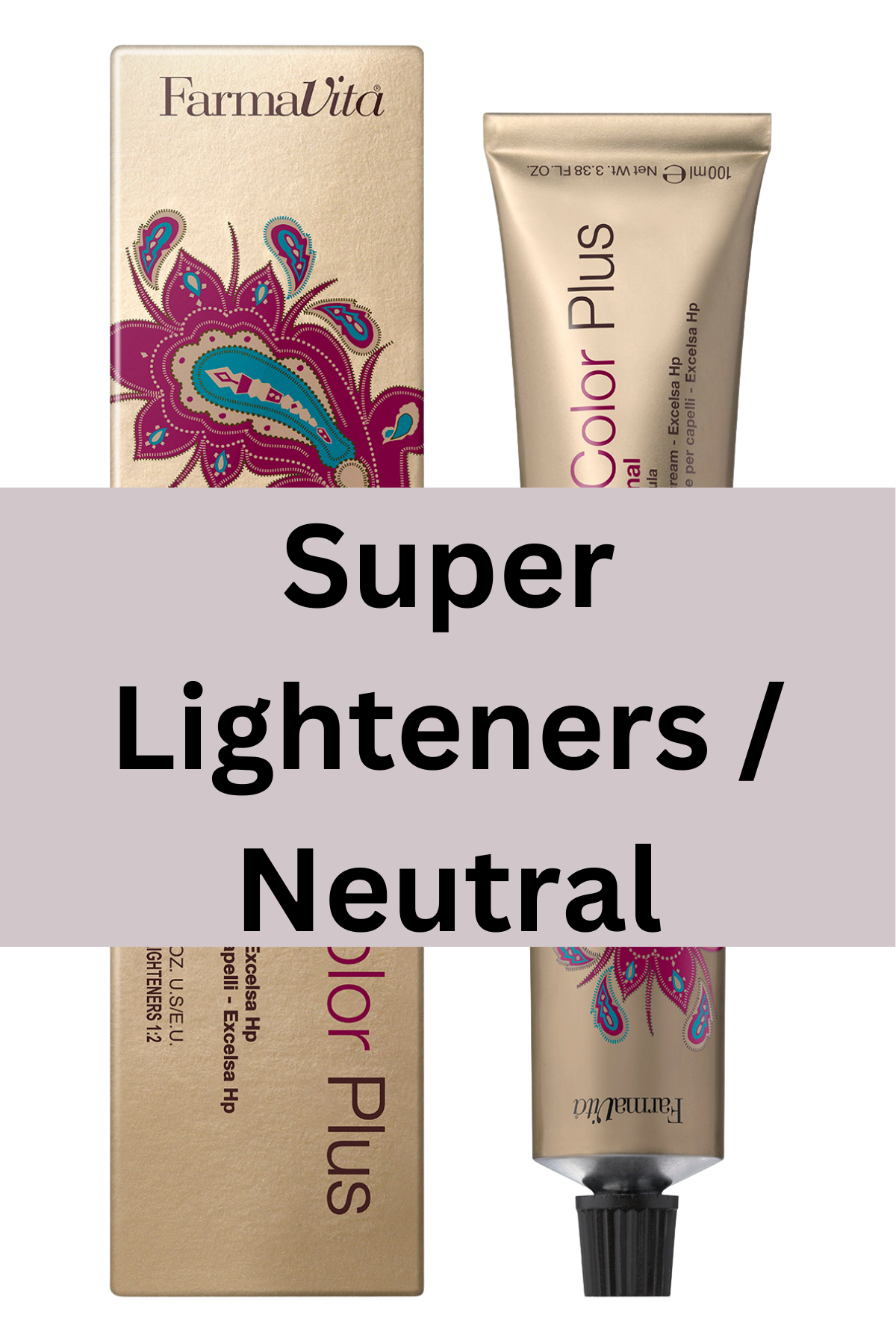 SUPER LIGHTENERS / NEUTRAL - LIFE COLOR PLUS (100ml) BY FARMAVITA