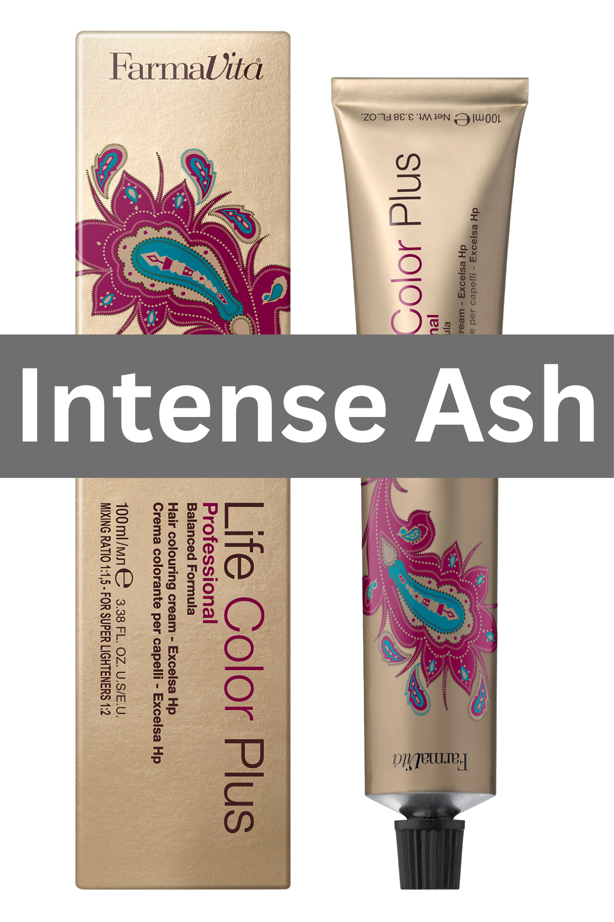 INTENSE ASH - LIFE COLOR PLUS (100ml) BY FARMAVITA