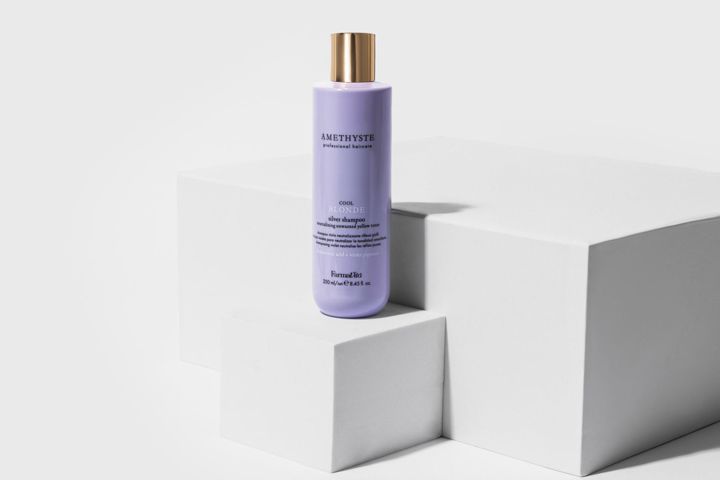 AMETHYSTE BLONDE - Cool Blonde Silver Shampoo by Farmavita